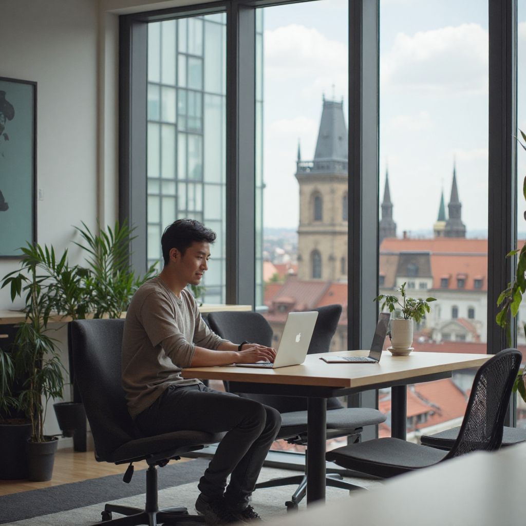 David Chen - Tech entrepreneur who relocated startup to Prague